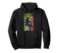 Official Bob Marley Singing Photo Pullover Hoodie