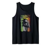 Official Bob Marley Singing Photo Tank Top