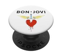 Official Bon Jovi Heart Dagger PopSockets Adhesive PopGrip