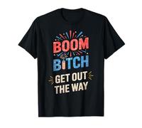 Official Boom Bitch Safety Squad Technician Pyrotech Mom T-Shirt