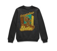 Official Born To Be A Baller Sweatshirt - Black Scooby Doo Black XXL