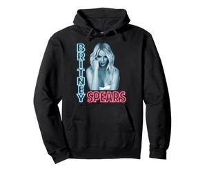 Official Britney Spears Y2K Neon Light Pullover Hoodie