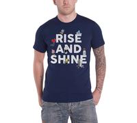 Official BT21 T Shirt BTS Rise And Shine K-Pop Koya Shooky Mang Official Unisex