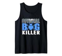 Official Bug Killer Funny Pest Control Humor Design Tank Top