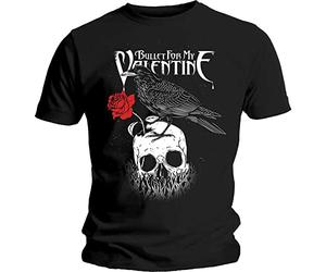 Official Bullet for My Valentine Raven T-Shirt Black