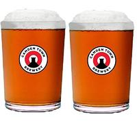 Official Camden Town Brewery Jacks Pint Glass - Set of 2, 1 pints