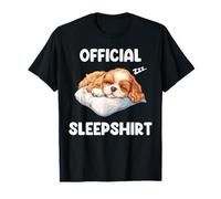 Official Cavapoo Sleepshirt Cute Dog Lover Pajama Sleepwear T-Shirt