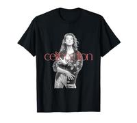 Official Celine Dion Red Logo Photo T-Shirt