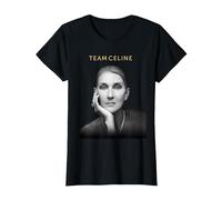 Official Celine Dion Team Celine T-Shirt, Women, Black, X-Large