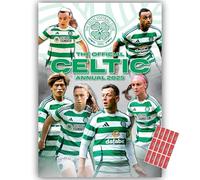 Official Celtic FC Annual 2025 with FREE Organisational Stickers