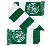 Official Celtic FC Crest Football Fans Bar Scarf (100% Acrylic)