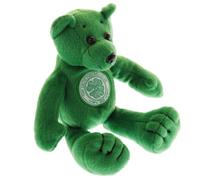 OFFICIAL CELTIC FC CRESTED BEANIE BEAR TOY MASCOT