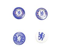 Official Chelsea Fc button badge set pack of four