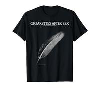 Official Cigarettes After Sex Affection Dream Pop Band T-Shirt, Men, Black, Small