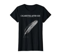 Official Cigarettes After Sex Affection Dream Pop Band T-Shirt, Women, Black, Medium