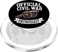 Official Civil War Enthusiast American Lover US Reenactor PopSockets PopGrip for MagSafe