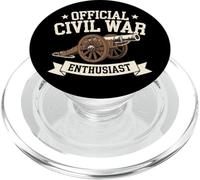 Official Civil War Enthusiast American Lover US Reenactor PopSockets PopGrip for MagSafe