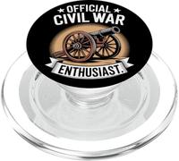 Official Civil War Enthusiast American Lover US Reenactor PopSockets PopGrip for MagSafe