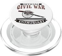 Official Civil War Enthusiast American Lover US Reenactor PopSockets PopGrip for MagSafe