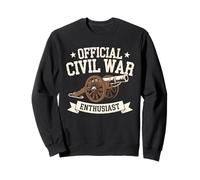 Official Civil War Enthusiast American Lover US Reenactor Sweatshirt