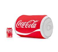 Official Coca-Cola Plush Pillow - Soft Coke Can Throw Pillow, Red Polyester (40 x 24 cm)