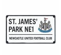 Official compatiable with Newcastle United F.C. street sign shape Metal Pin Badge