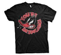Looney Tunes Daffy Duck - You're Despicable T-Shirt black S