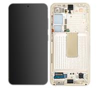 Official Complete Screen Assembly for S23, Touch Screen and Frame