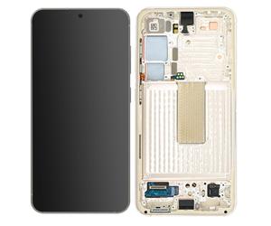 Official Complete Screen Assembly for S23, Touch Screen and Frame