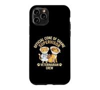 Official Cone Of Shame Supervisor Veterinarian Crew Case for iPhone 11 Pro