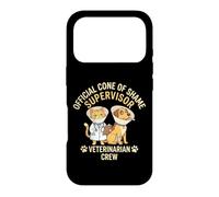 Official Cone Of Shame Supervisor Veterinarian Crew Case for iPhone 17 Pro