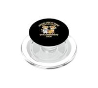 Official Cone Of Shame Supervisor Veterinarian Crew PopSockets PopGrip for MagSafe