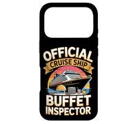 Official Cruise Ship Buffet Inspector Funny Cruise Case for iPhone 17 Pro