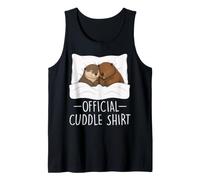 Official Cuddle Shirt Otter and Beaver Best Friends Tank Top