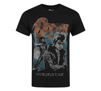 Official David Bowie 1972 World Tour Men's T-Shirt (L)
