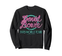 Official David Bowie 1978 World Tour Vintage Logo Art Sweatshirt