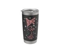 Official David Bowie Lets Dance Chrismas Stainless Steel Insulated Tumbler
