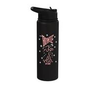 Official David Bowie Lets Dance Chrismas Stainless Steel Insulated Water Bottle