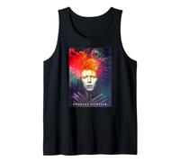 Official David Bowie Moonage Daydreamer Colour Portrait Pop Tank Top