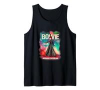 Official David Bowie Moonage Daydreamer Cosmic Poster Tank Top