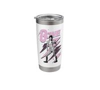 Official David Bowie Pink Lightning Ziggy Stardust Stainless Steel Insulated Tumbler