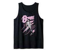 Official David Bowie Pink Lightning Ziggy Stardust Tank Top