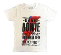Official David Bowie T Shirt Blackstar Aladdin Sane Ziggy Stardus Heroes Unisex