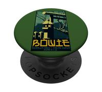 Official David Bowie The outside Tour Poster Tokyo Japan PopSockets Adhesive PopGrip