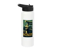 Official David Bowie The Outside Tour Poster Tokyo Japan Stainless Steel Insulated Water Bottle