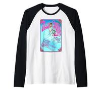 Official David Bowie Tour Poster Ziggy Stardust Art Raglan Baseball Tee