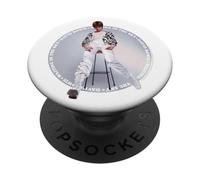 Official David Bowie Waiting In The Sky Circle Art PopSockets Adhesive PopGrip