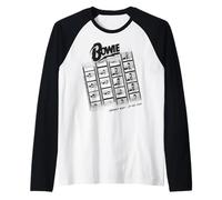 Official David Bowie Ziggy Stardust Motion Picture Art Raglan Baseball Tee