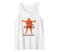 Official David Gilmour Luck and Strange Orange Tank Top