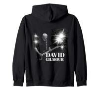 Official David Gilmour Playing The Guitar stage Lights Zip Hoodie